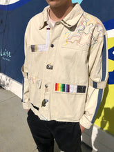Load image into Gallery viewer, Painter’s Rainbow Cargo Jacket - CheapPaints