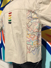 Load image into Gallery viewer, Painter’s Rainbow Cargo Jacket - CheapPaints