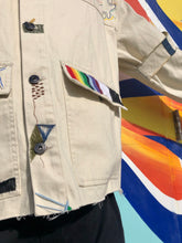 Load image into Gallery viewer, Painter’s Rainbow Cargo Jacket - CheapPaints