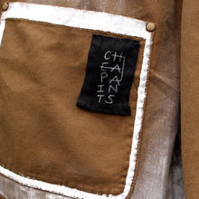 Load image into Gallery viewer, “For Hera” Painted Calla Lily Worker’s Jacket - CheapPaints