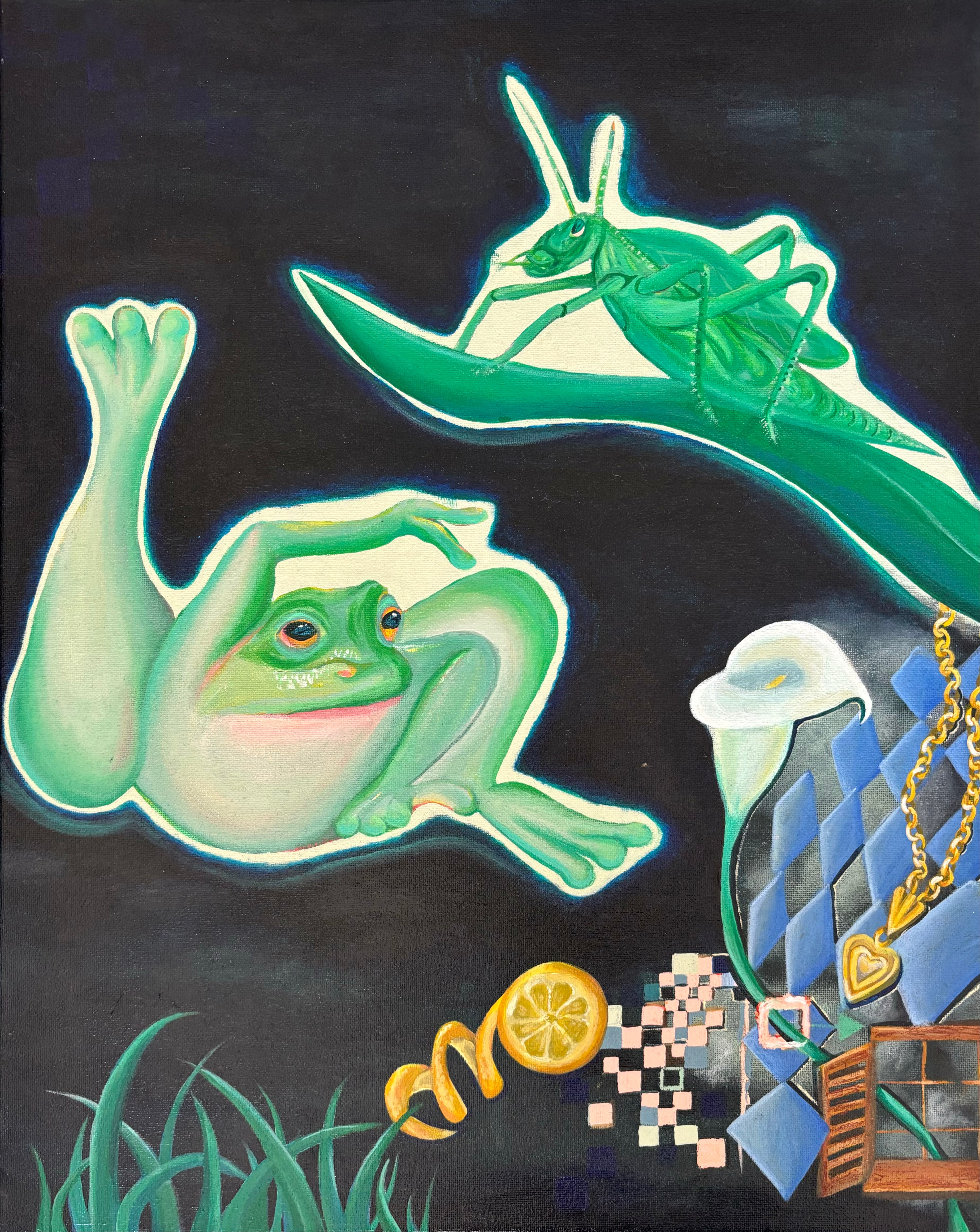 Jasmin is a Frog - CheapPaints