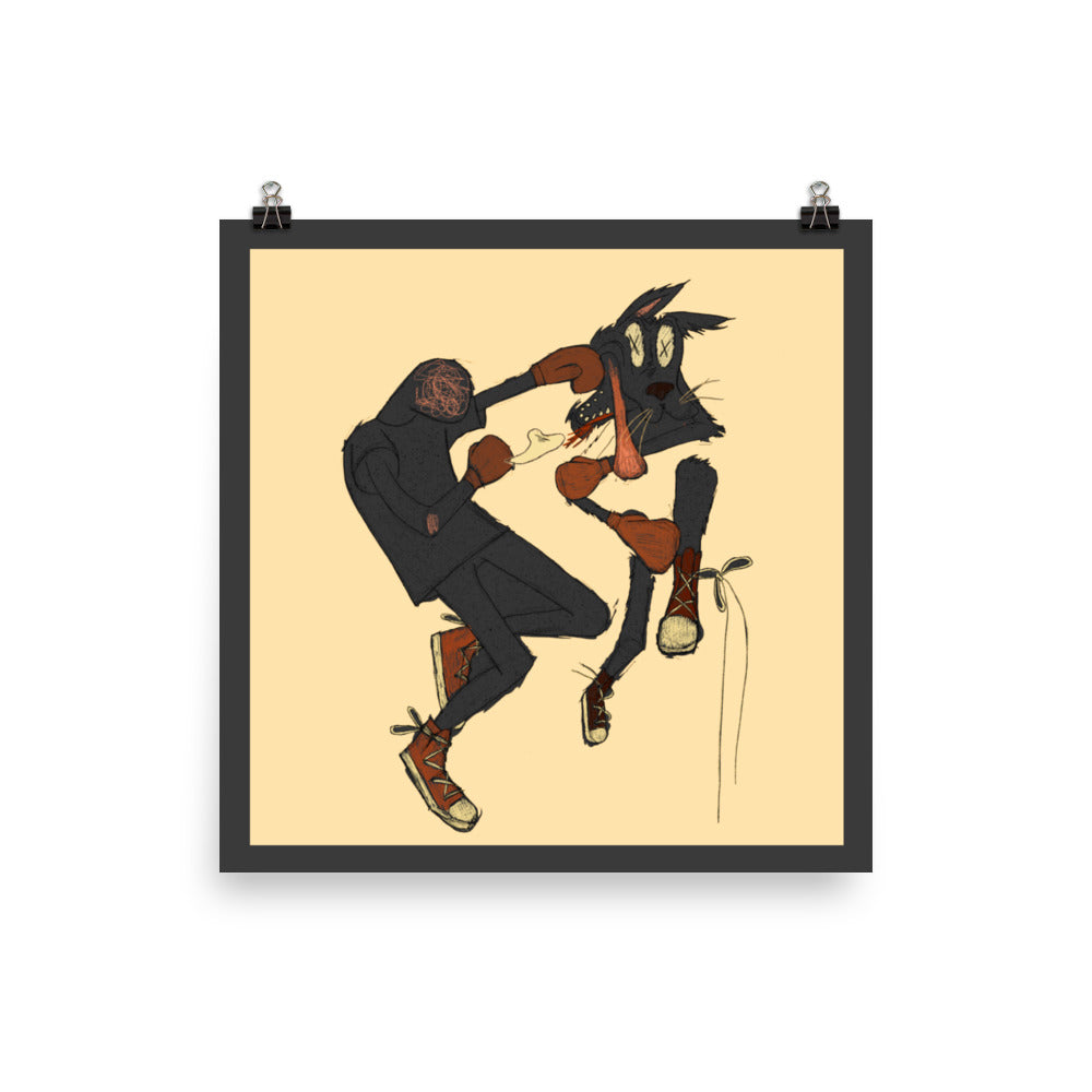 The Boxer and The Manhound - CheapPaints