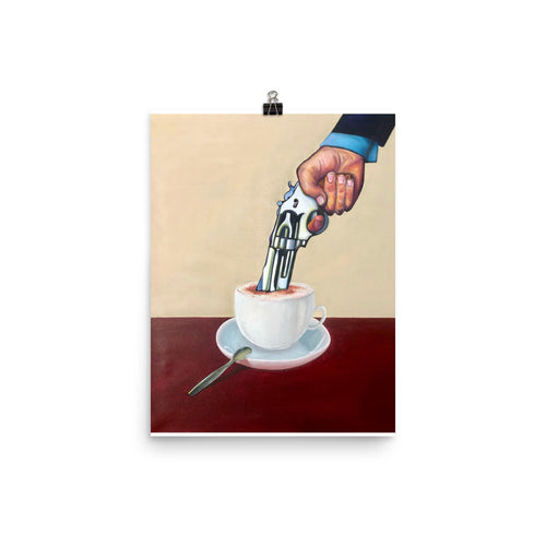 Al Cappuccino Print - CheapPaints