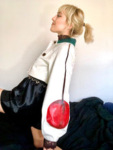 Load image into Gallery viewer, Cherry Sleeve Cropped Jacket - CheapPaints
