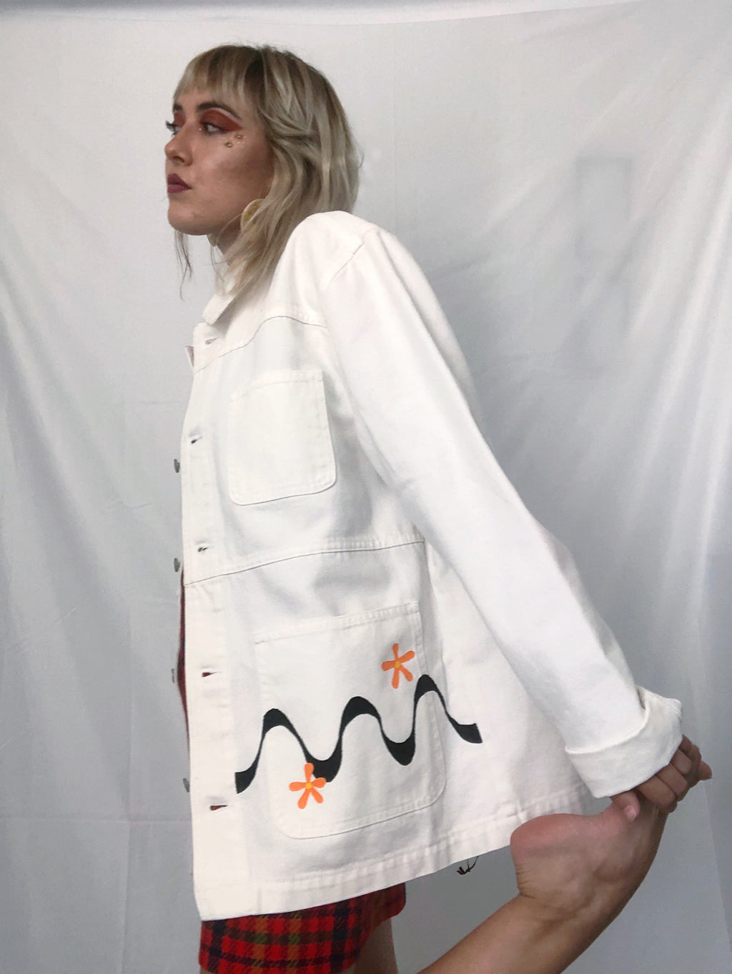 “Roxanne” Denim Jacket - CheapPaints