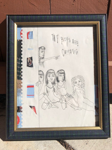 The Girls - Framed Sketch - CheapPaints