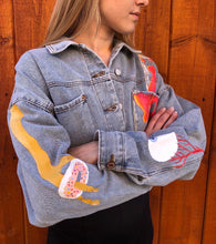 Load image into Gallery viewer, Takeout Original Cropped Denim Jacket - CheapPaints
